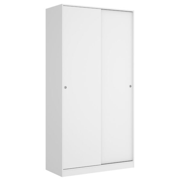 Armario de 100 cm con 2 puertas correderas Slide