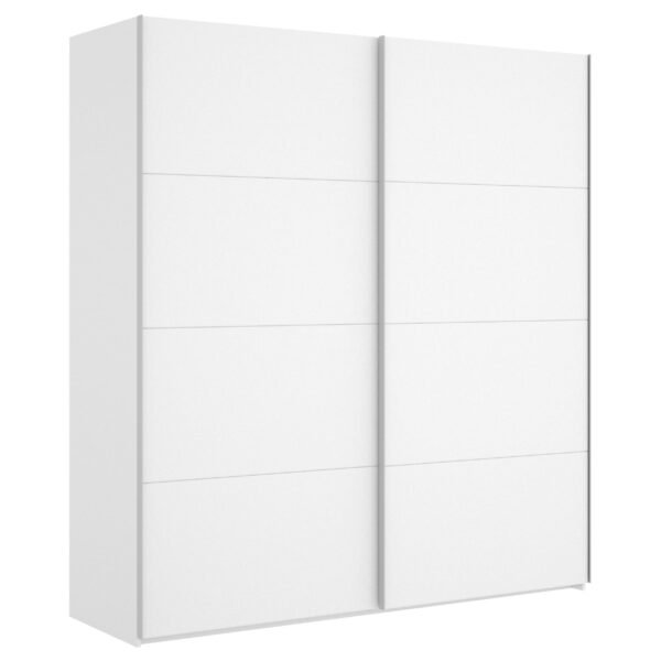 Armario de Puertas Correderas Slide 180 cm Blanco Brillo – Moderno, funcional y elegante