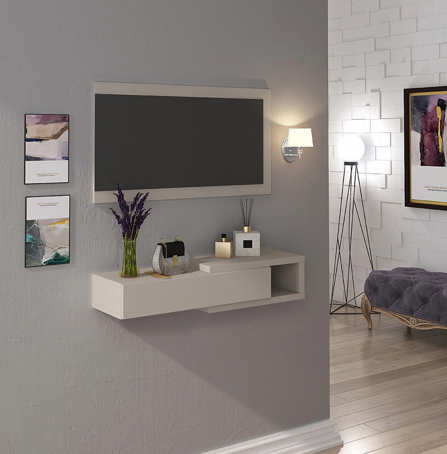 RECIBIDOR HORIZONTAL MOD AURA 2025 BEIG render