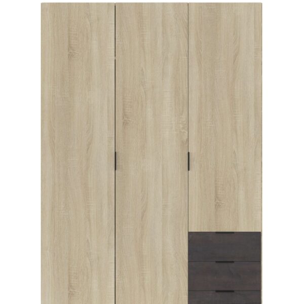 Armario Bratis 3 Puertas con 3 Cajones