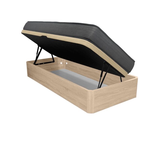 Pack Canapé Apertura Lateral Mónaco con colchón Viscoelástico Juno 20 cm Altura (+/- 2cm) [Envío y Montaje Incluido]